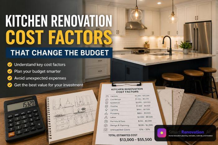 Kitchen Renovation Cost Factors That Change the Budget