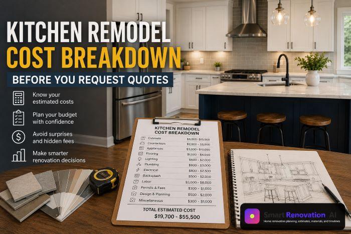 Kitchen Remodel Cost Breakdown Before You Request Quotes