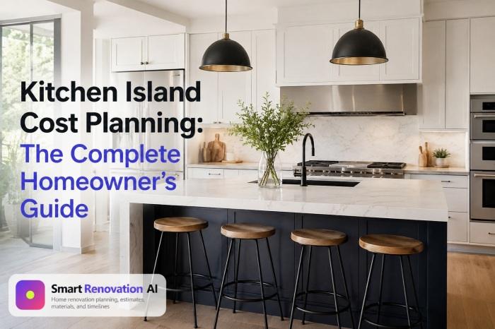 Kitchen Island Cost Planning