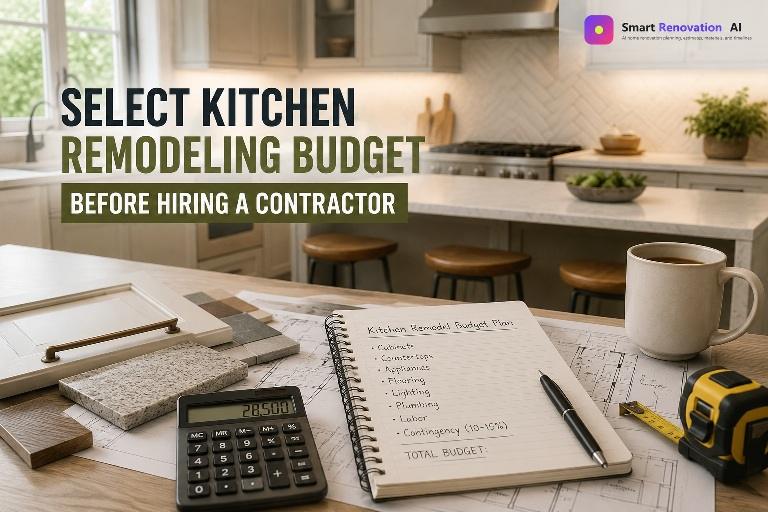Kitchen Remodeling Budget Before Hiring a Contractor