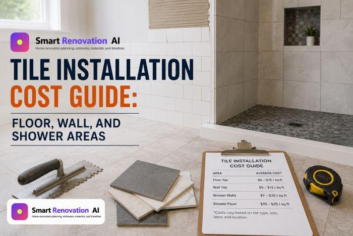 Tile Installation Cost Guide: Floor, Wall, and Shower Areas