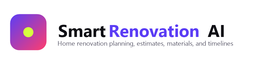 smart renovation Ai Logo